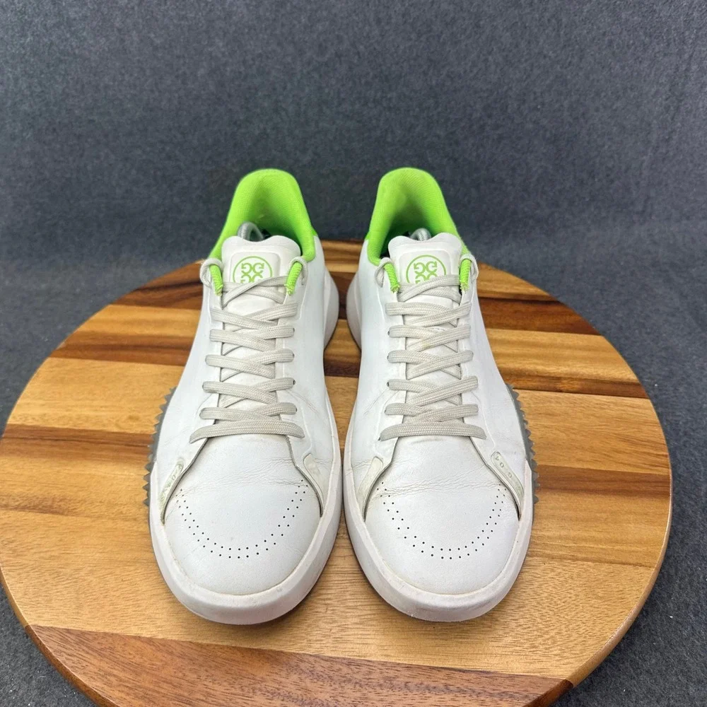 G/FORE G.112 Mens Golf Shoes White Neon Green GMF000084 Size 12